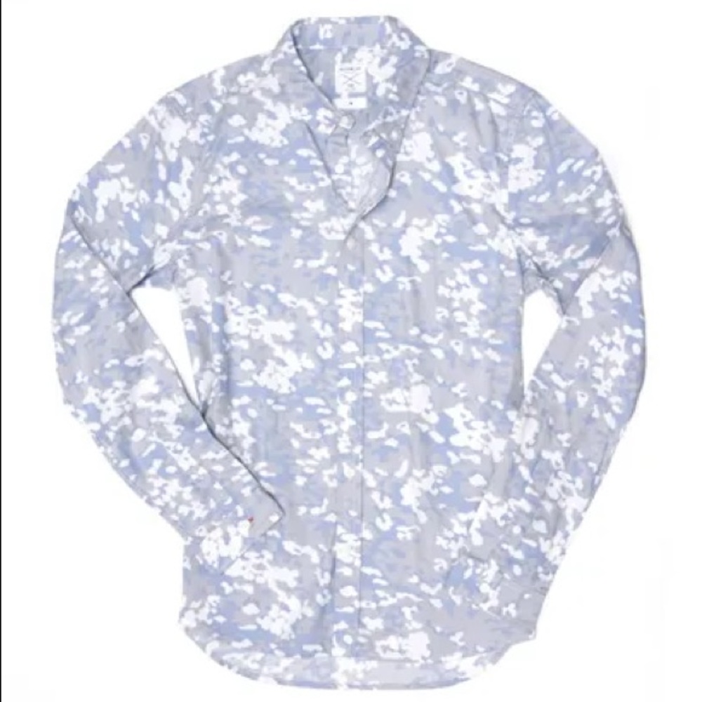 GAP X Bespoken New York Camo Pinpoint Shirt